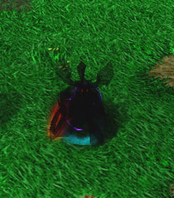 Screenshot de l'Avatar of Vengeance vu de haut dans le jeu