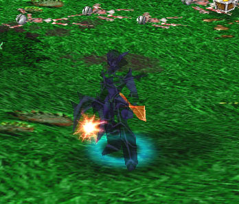 Screenshot du Spirit of Vengeance vu de face dans le jeu
