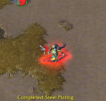 Screenshot du Naga Sea Witch vu de haut