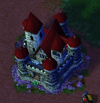 Screenshot du Castle vu d'en haut