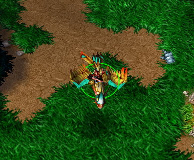 Screenshot du Dragon Hawk vu de haut