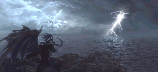 Screenshot de la vidéo de Frozen Throne présentée lors de l'E3 2003