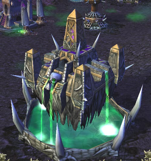 Screenshot de la Black Citadel vue de face