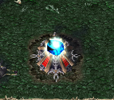 Screenshot de la Nerubian Tower vue de haut