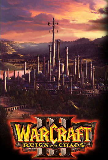 Image de la page d'accueil du site de Blizzard (mai 2002).