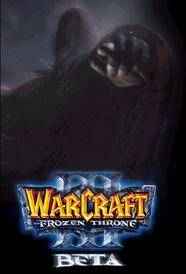 Image de la page d'accueil du site de Blizzard (février 2003).