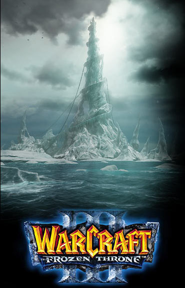 Image de la page d'accueil du site de Blizzard (juillet 2003).