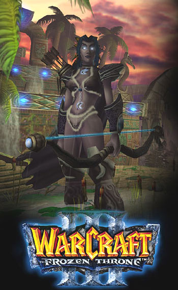 Image de la page d'accueil du site de Blizzard (octobre 2003).