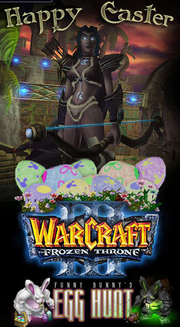 Image de la page d'accueil du site de Blizzard (avril 2004).