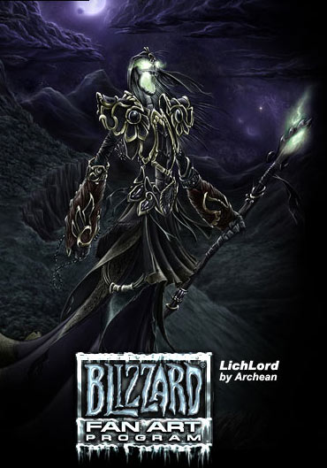 Image de la page d'accueil du site de Blizzard (juin 2004).