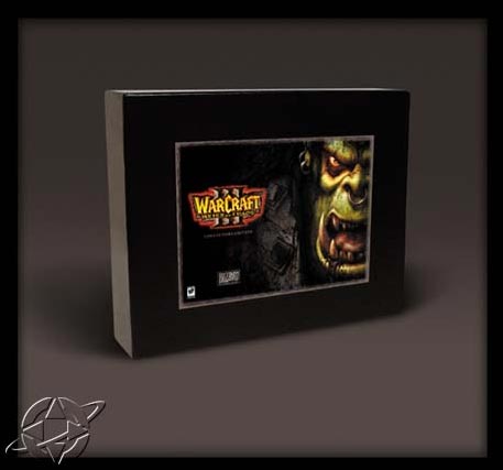 Première photo de la boîte de la version Collector de Warcraft III.