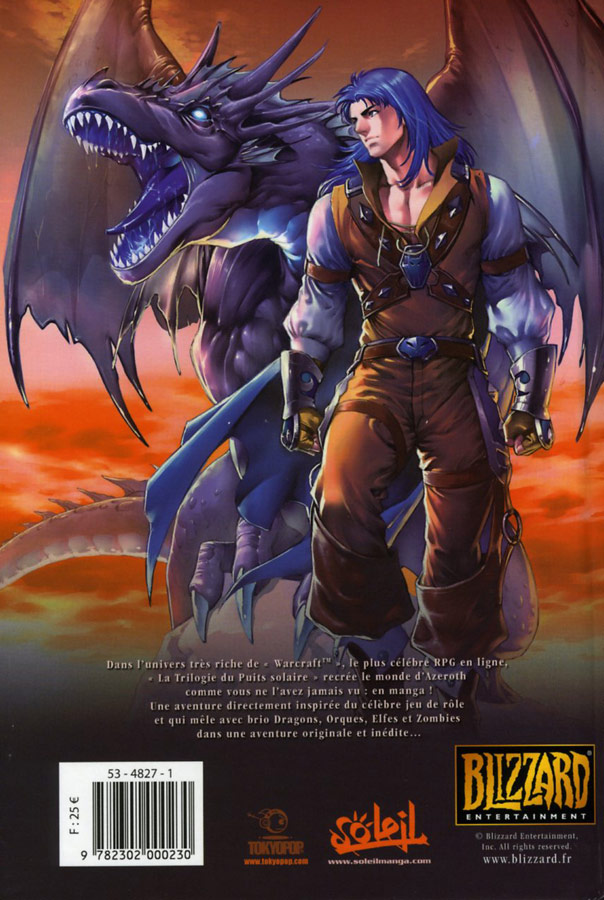 Edition spéciale de la trilogie du Puits Solaire, le 1er manga Warcraft.