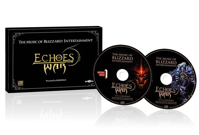 The Echoes of War, coffret de musiques de Blizzard. Edition Standard.